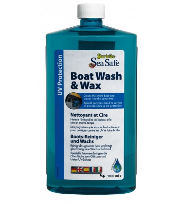 Starbrite Universalreiniger mit Schutzwachs, Sea Safe Boat Wash & Wax, 1 Liter