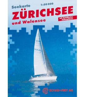 Karte Zürich- und Walensee